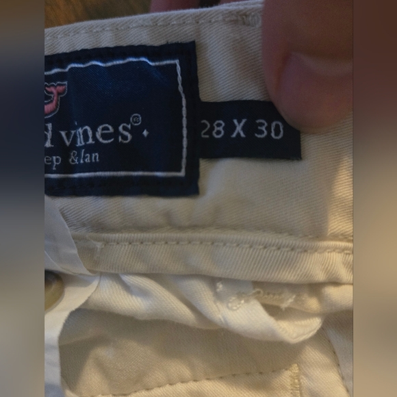 Vineyard Vines 28 X 30 Khaki Breaker Pants - Picture 5 of 6